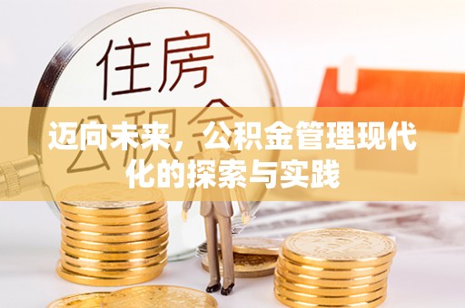 横沥迈向未来，公积金管理现代化的探索与实践