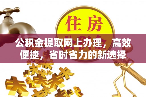 横沥公积金提取网上办理，高效便捷，省时省力的新选择
